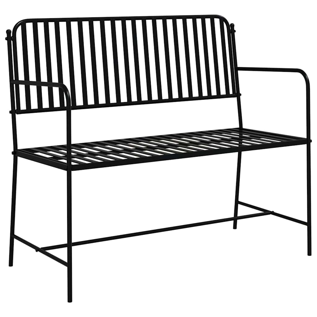 Zahradní Lavice 2 -Seater 103,5 X 51,5 X 90 Cm Ocel