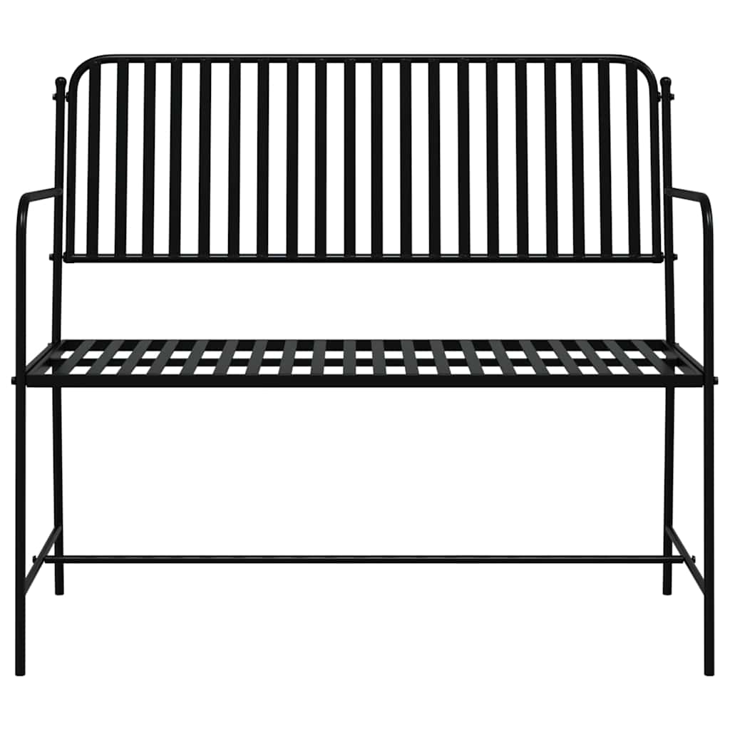 Zahradní Lavice 2 -Seater 103,5 X 51,5 X 90 Cm Ocel