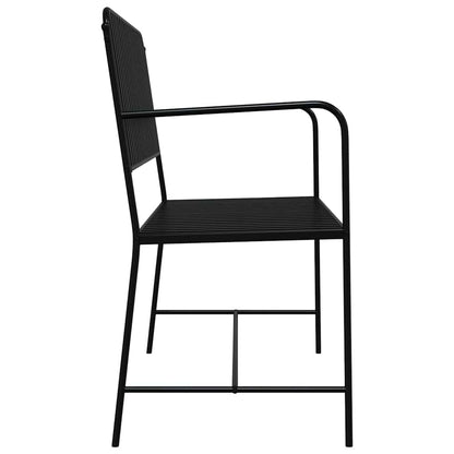 Zahradní Lavice 2 -Seater 103,5 X 51,5 X 90 Cm Ocel