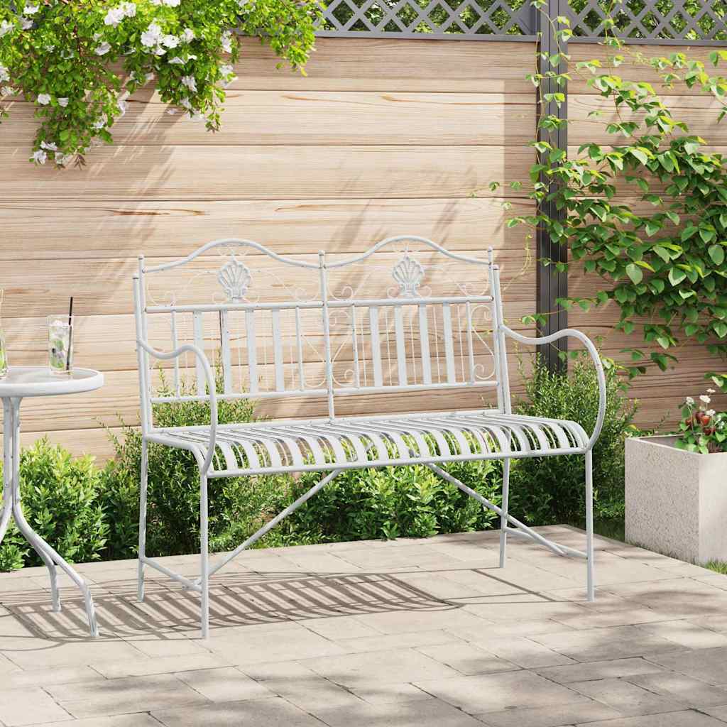 Zahradní Lavice 2 -Seater 103,5 X 59 X 89 Cm Ocel