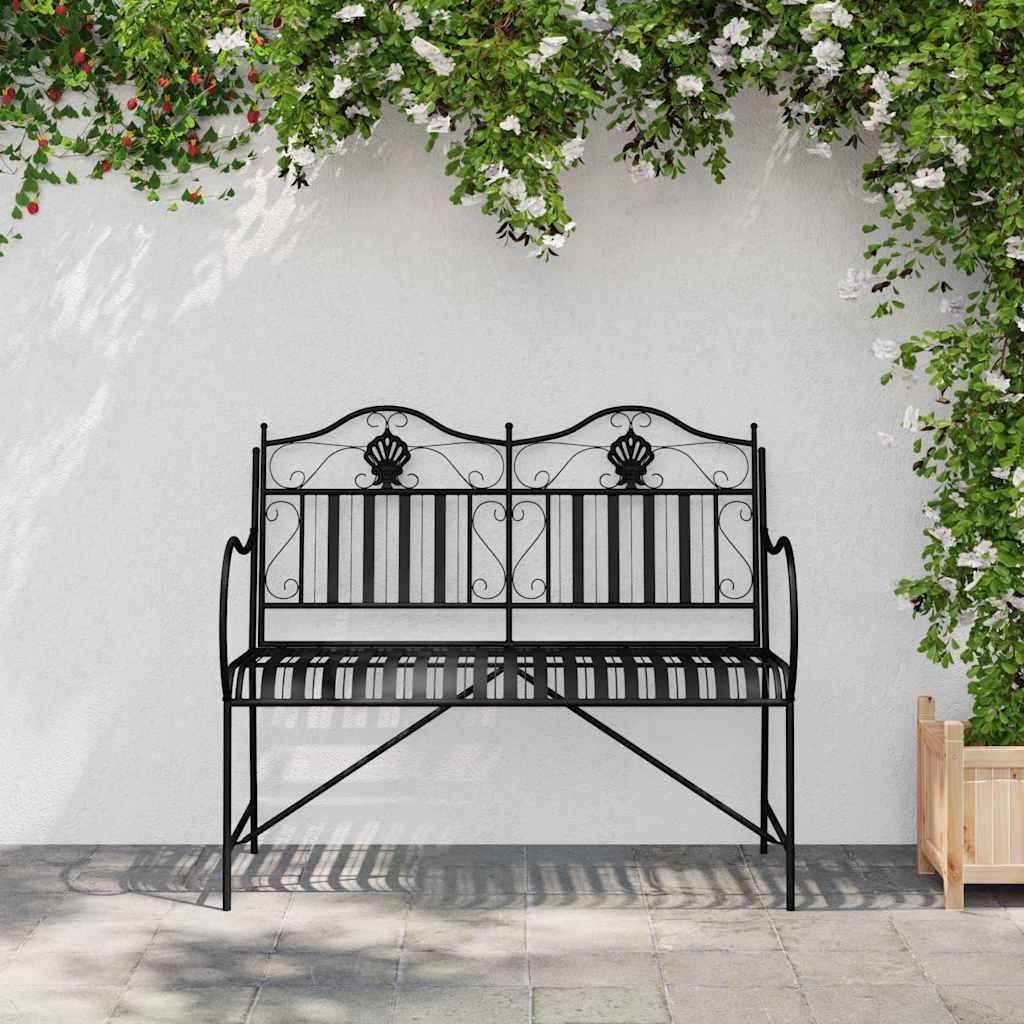 Zahradní Lavice 2 -Seater 103,5 X 59 X 89 Cm Ocel