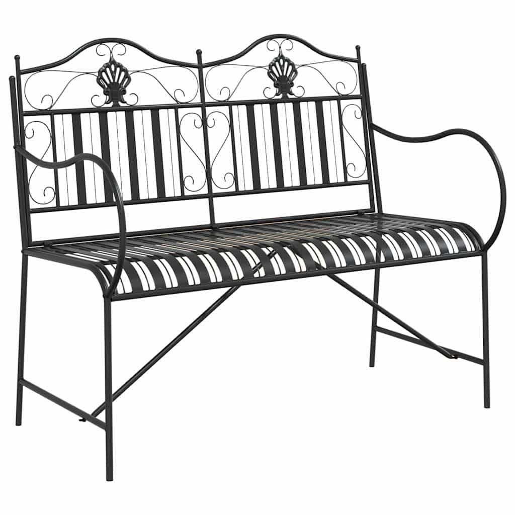 Zahradní Lavice 2 -Seater 103,5 X 59 X 89 Cm Ocel