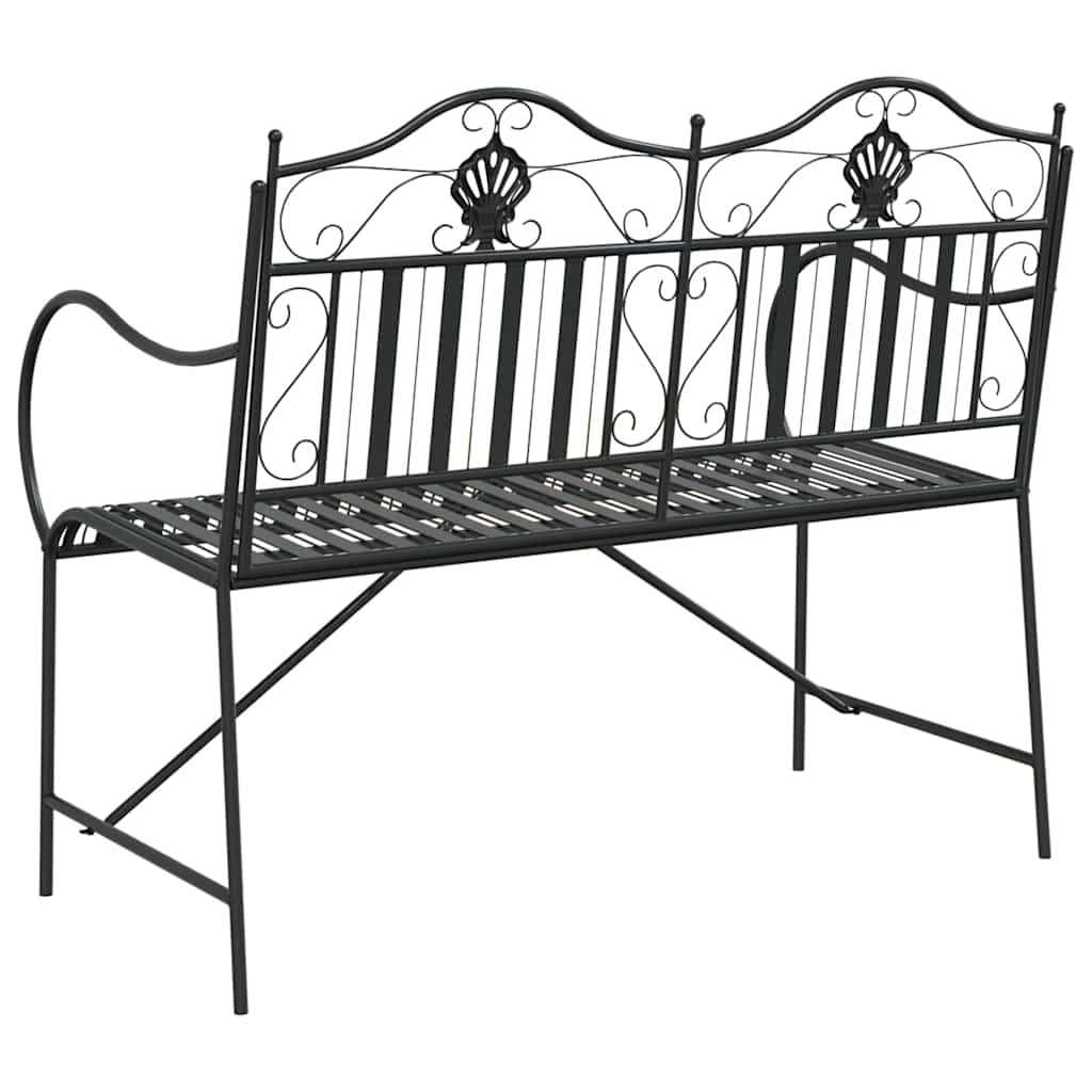 Zahradní Lavice 2 -Seater 103,5 X 59 X 89 Cm Ocel
