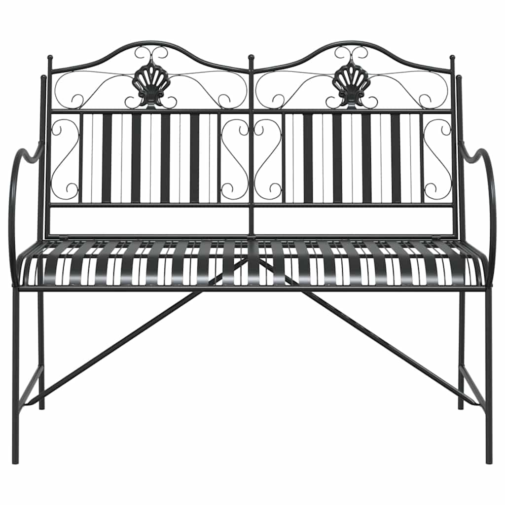 Zahradní Lavice 2 -Seater 103,5 X 59 X 89 Cm Ocel