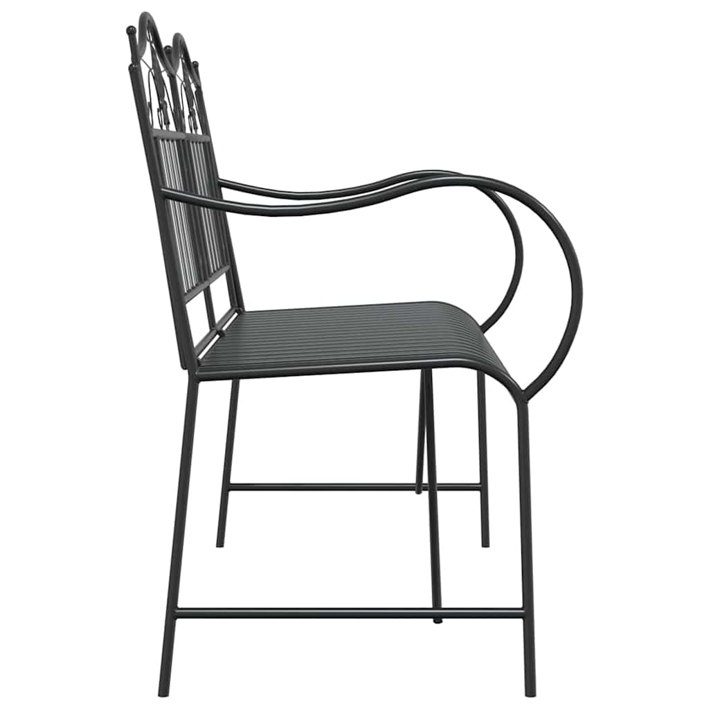 Zahradní Lavice 2 -Seater 103,5 X 59 X 89 Cm Ocel
