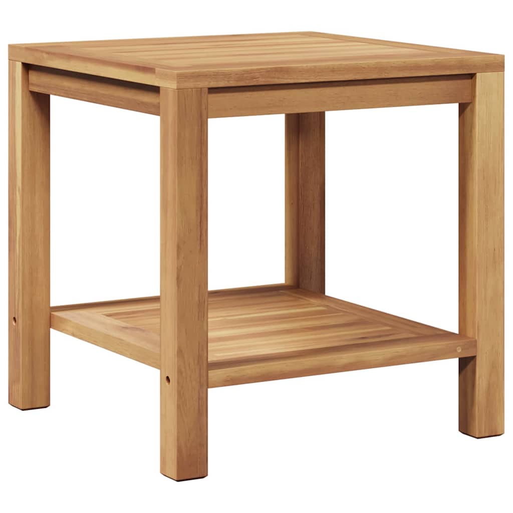 Konferenční Stolek Hnědá 45 X 45 X 45 Cm Pevné Teakové Dřevo