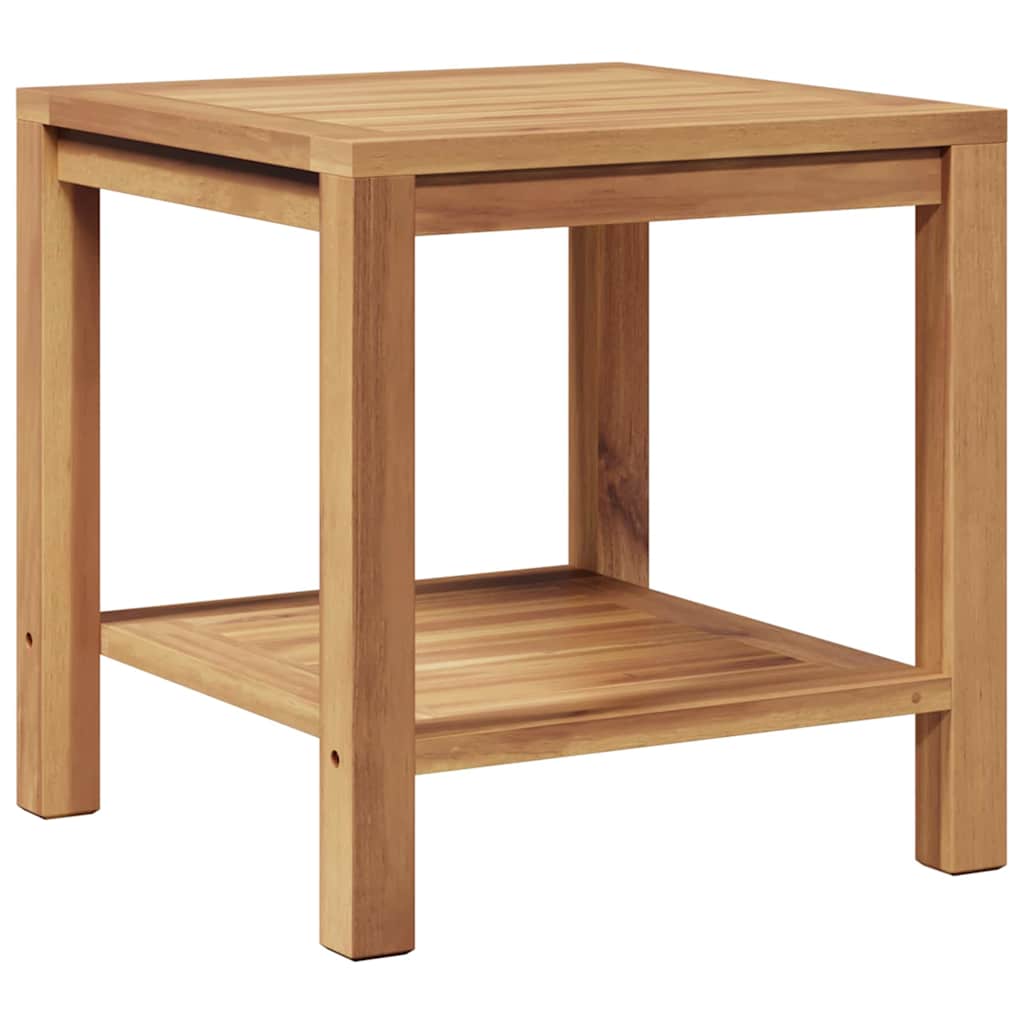 Konferenční Stolek Hnědá 45 X 45 X 45 Cm Pevné Teakové Dřevo