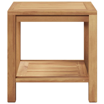 Konferenční Stolek Hnědá 45 X 45 X 45 Cm Pevné Teakové Dřevo