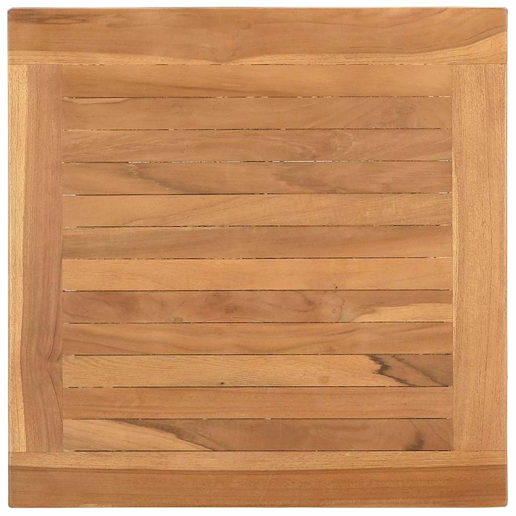 Konferenční Stolek Hnědá 45 X 45 X 45 Cm Pevné Teakové Dřevo