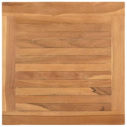 Konferenční Stolek Hnědá 45 X 45 X 45 Cm Pevné Teakové Dřevo