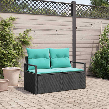 Zahradní Sofa S Polštářem 120 X 62 X 69 Cm Polyratan