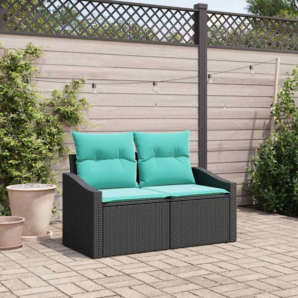 Zahradní Sofa Hnědá 123 X 62 X 69Cm Polyratan