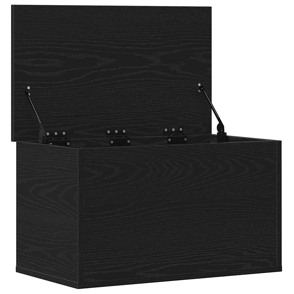 Úložná Krabice Černý Dub 60 X 35 X 35 Cm Kompozitní Dřevo