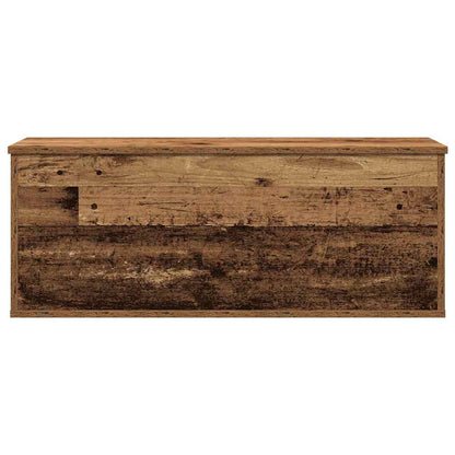 Úložná Krabice Staré Dřevo 90 X 35 X 35 Cm Kompozitní Dřevo