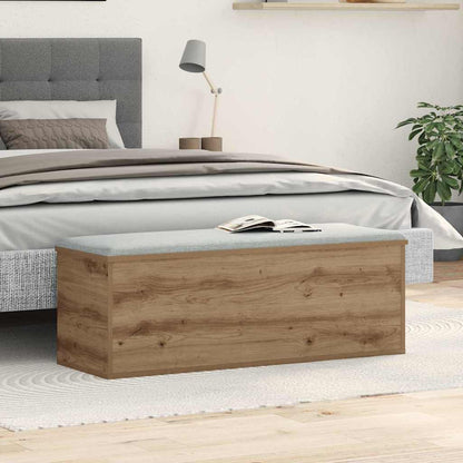 Úložná Krabice Artisanový Dub 102 X 35 X 35 Cm Kompozitní Dřevo