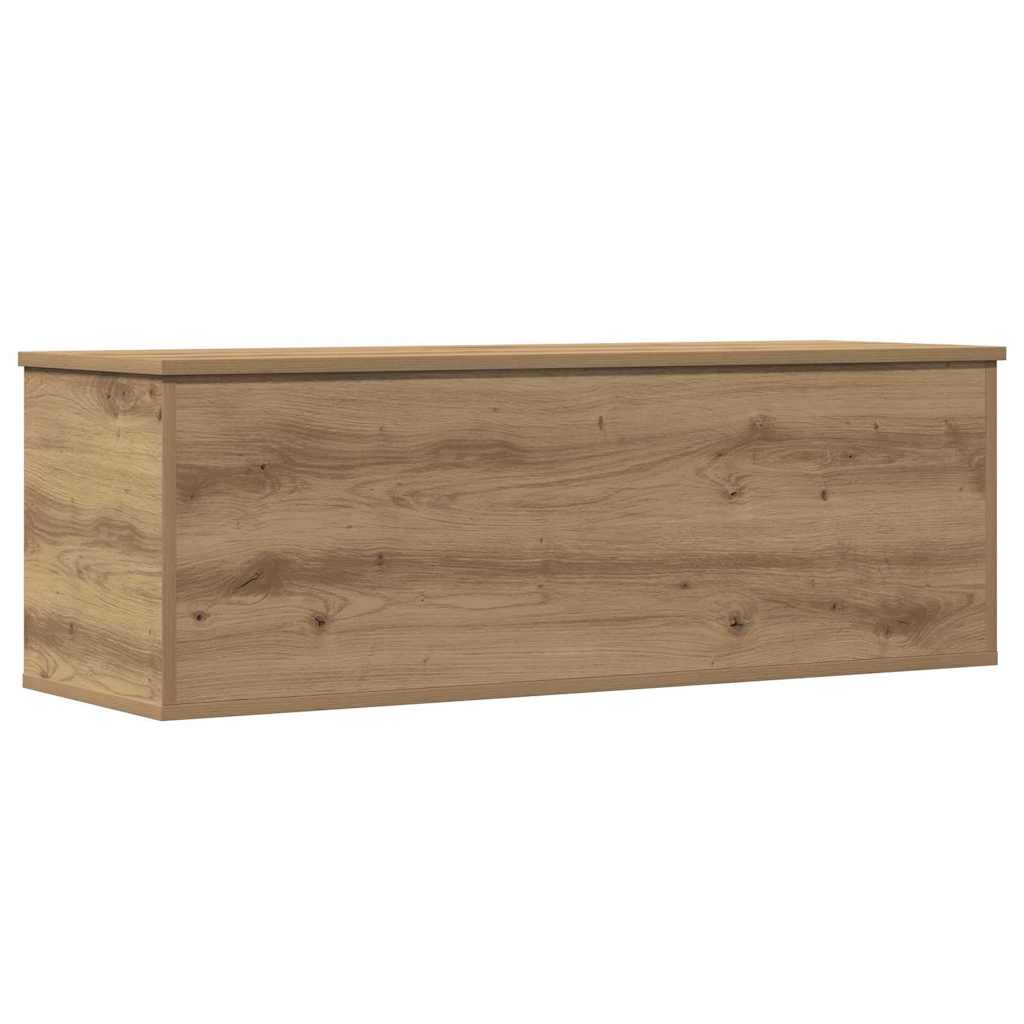 Úložná Krabice Artisanový Dub 102 X 35 X 35 Cm Kompozitní Dřevo
