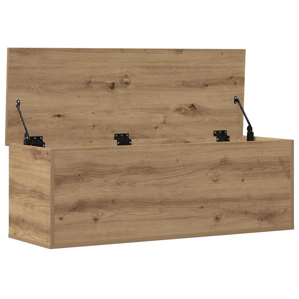 Úložná Krabice Artisanový Dub 102 X 35 X 35 Cm Kompozitní Dřevo