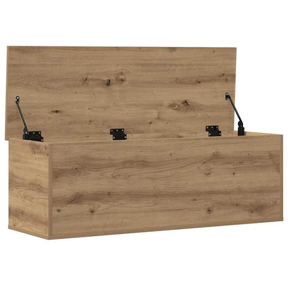 Úložná Krabice Artisanový Dub 102 X 35 X 35 Cm Kompozitní Dřevo