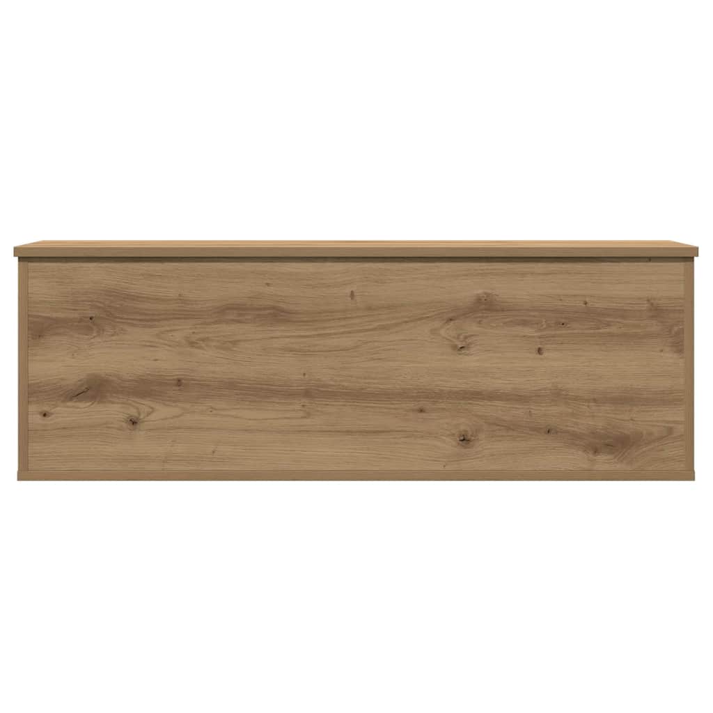 Úložná Krabice Artisanový Dub 102 X 35 X 35 Cm Kompozitní Dřevo