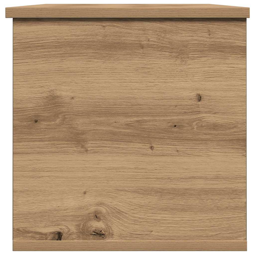 Úložná Krabice Artisanový Dub 102 X 35 X 35 Cm Kompozitní Dřevo