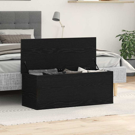 Úložná Krabice Černý Dub 102 X 35 X 35 Cm Kompozitní Dřevo