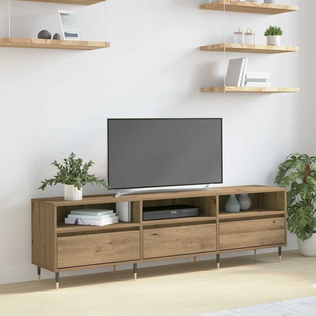 Televizní Skříň 150 X 30 X 45 Cm Artisanový Dub