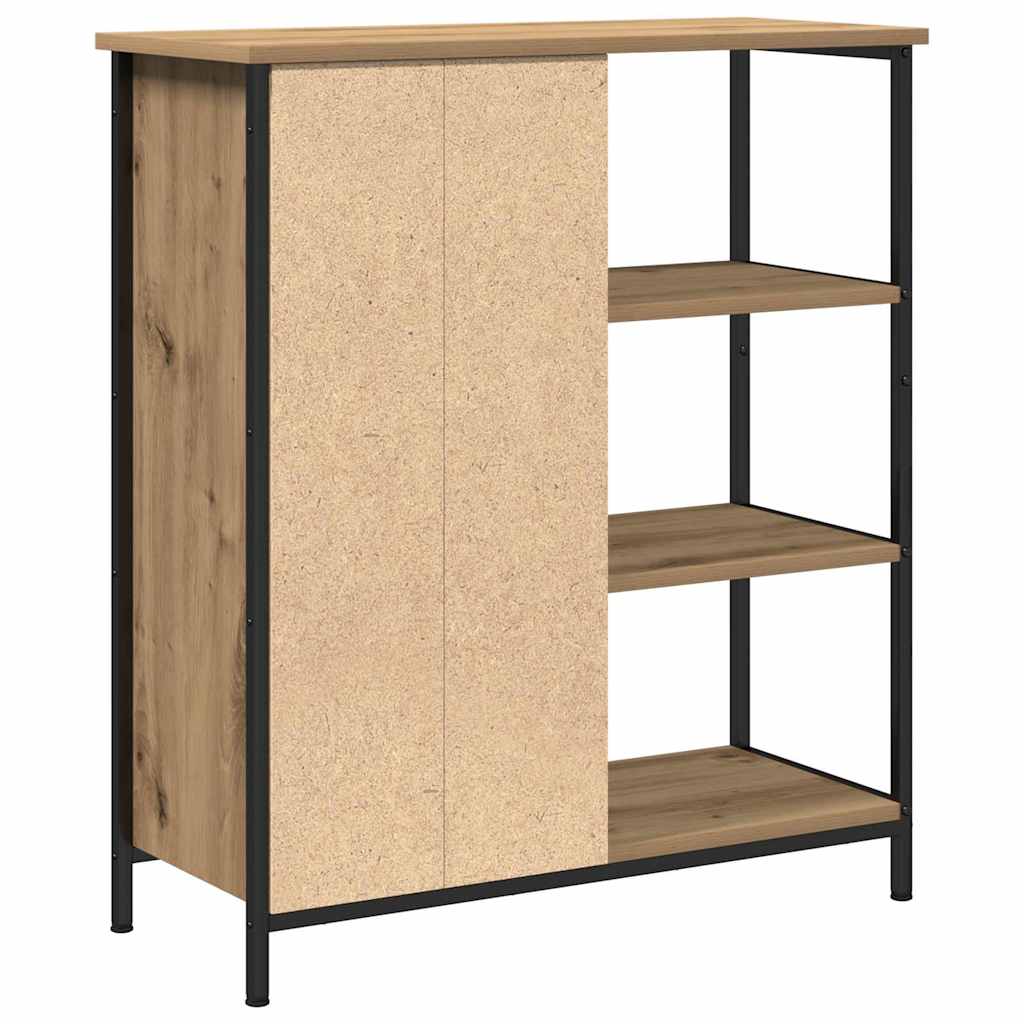 Servírovací Skříň Artisanový Dub 70 X 30 X 80 Cm
