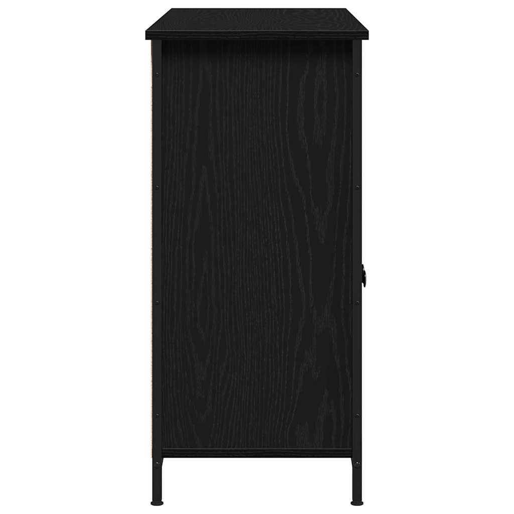 Servírovací Skříň Černý Dub 100 X 35 X 75 Cm