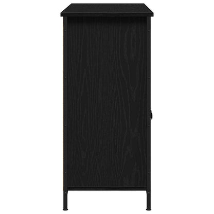 Servírovací Skříň Černý Dub 100 X 35 X 75 Cm
