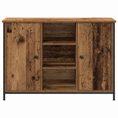 Servírovací Skříň Staré Dřevo 100 X 35 X 70 Cm