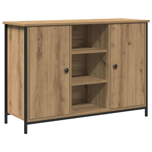 Servírovací Skříň Artisanový Dub 100 X 35 X 70 Cm