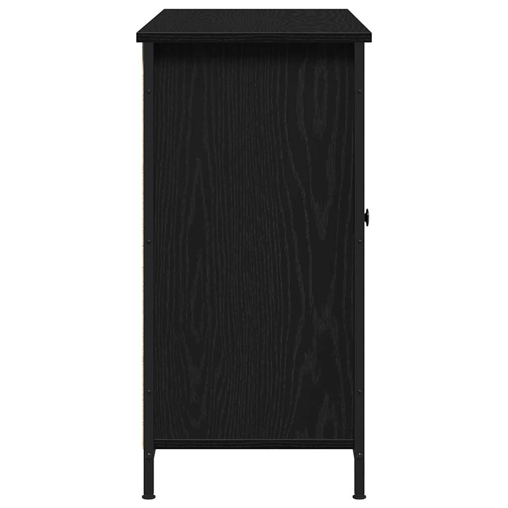Servírovací Skříň Černý Dub 100 X 35 X 70 Cm