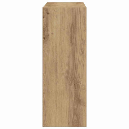 Skříň Na Obuv 60 X 21 X 57 Cm Kompozitní Dřevo Artisanový Dub