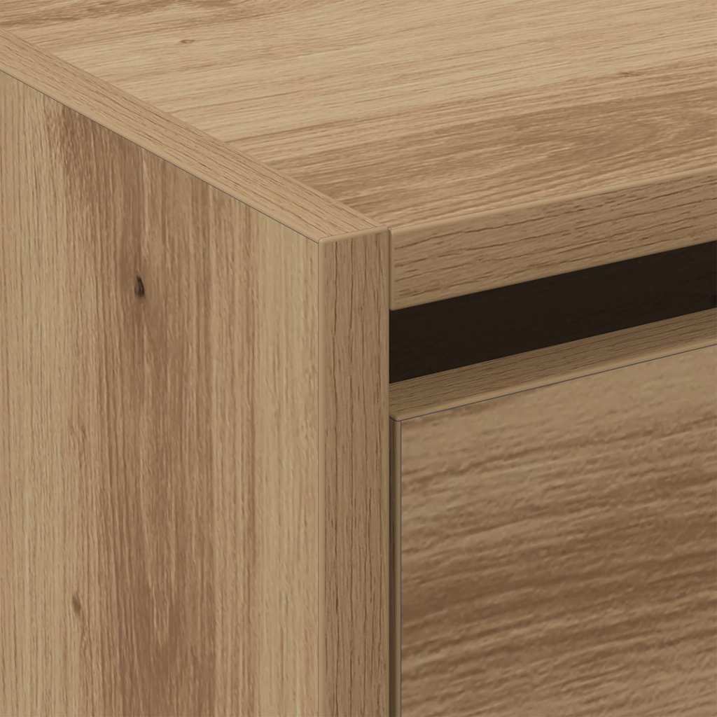 Skříň Na Obuv 80 X 21 X 125,5 Cm Kompozitní Dřevo