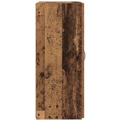 Kancelářská Skříň Staré Dřevo 70 X 32 X 77.5 Cm