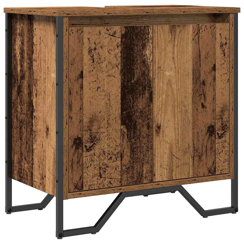 Skříňka Pod Umyvadlo Staré Dřevo 60 X 35 X 60 Cm