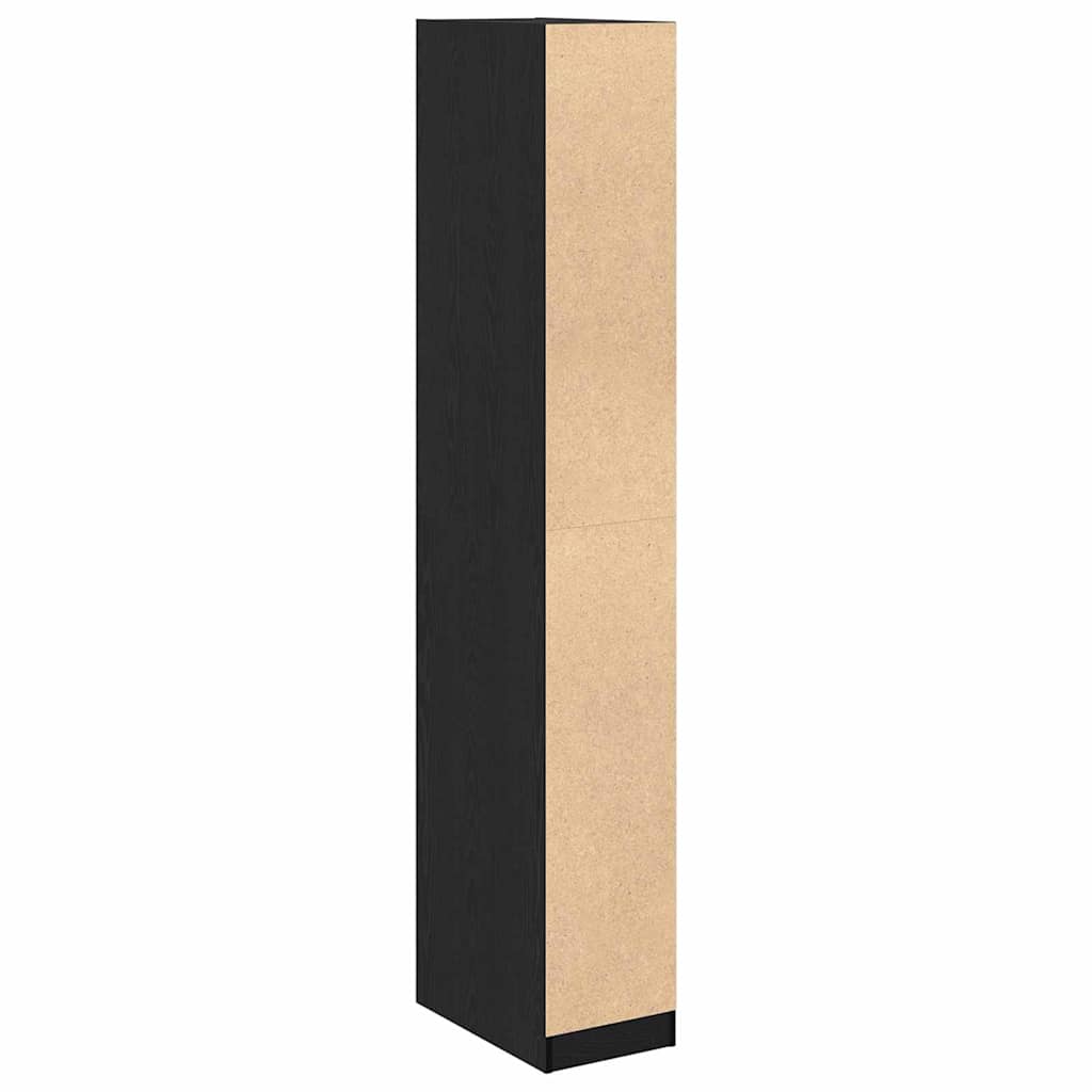 Šatní Skříň Staré Dřevo 30 X 50 X 200 Cm Kompozitní Dřevo