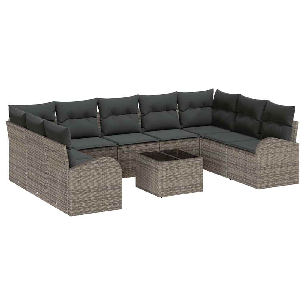 Set Pohovek 10 Ks 9Místné Polyratan
