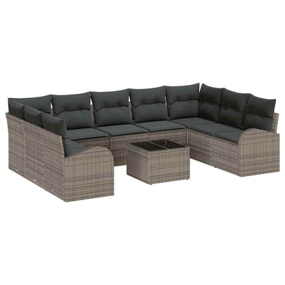 Set Pohovek 10 Ks 9Místné Polyratan