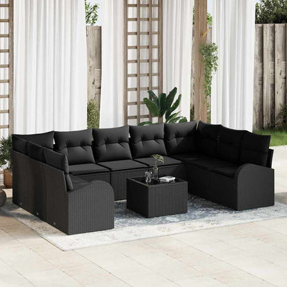 Set Pohovek 10 Ks 9Místné Polyratan