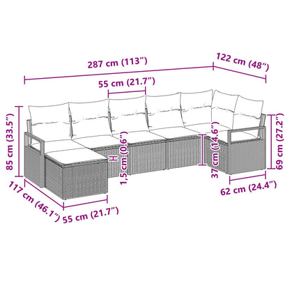 Set Pohovek 7 Ks Polyratan