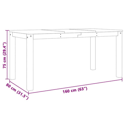 Jídelní Set Ze 3 Kusů "Panama" Grey Borovicový Masiv Šedá