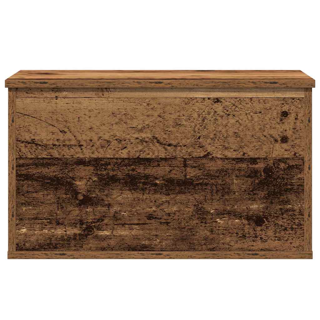 Úložná Krabice Staré Dřevo 60 X 35 X 35 Cm Kompozitní Dřevo