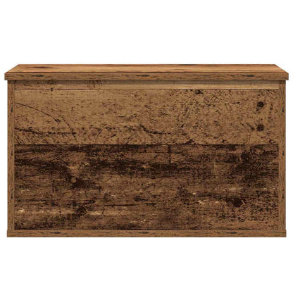 Úložná Krabice Staré Dřevo 60 X 35 X 35 Cm Kompozitní Dřevo