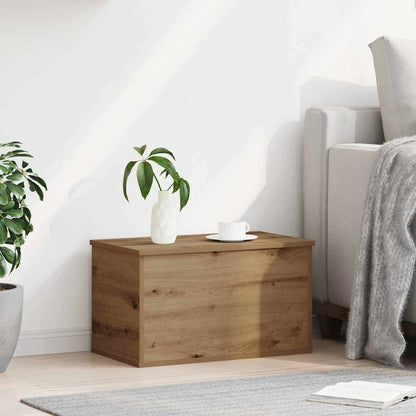 Úložná Krabice Artisanový Dub 60 X 35 X 35 Cm Kompozitní Dřevo