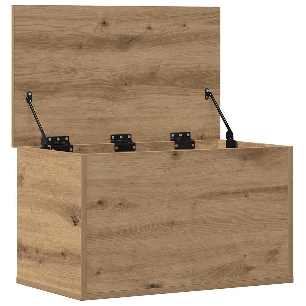 Úložná Krabice Artisanový Dub 60 X 35 X 35 Cm Kompozitní Dřevo