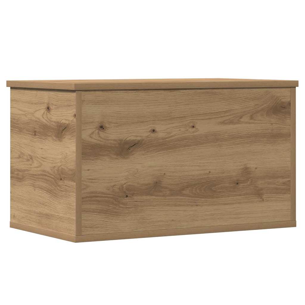 Úložná Krabice Artisanový Dub 60 X 35 X 35 Cm Kompozitní Dřevo
