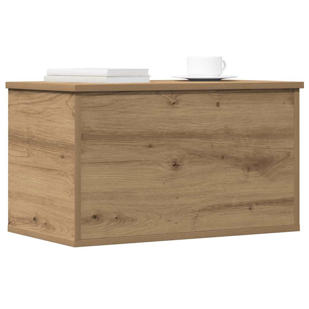 Úložná Krabice Artisanový Dub 60 X 35 X 35 Cm Kompozitní Dřevo