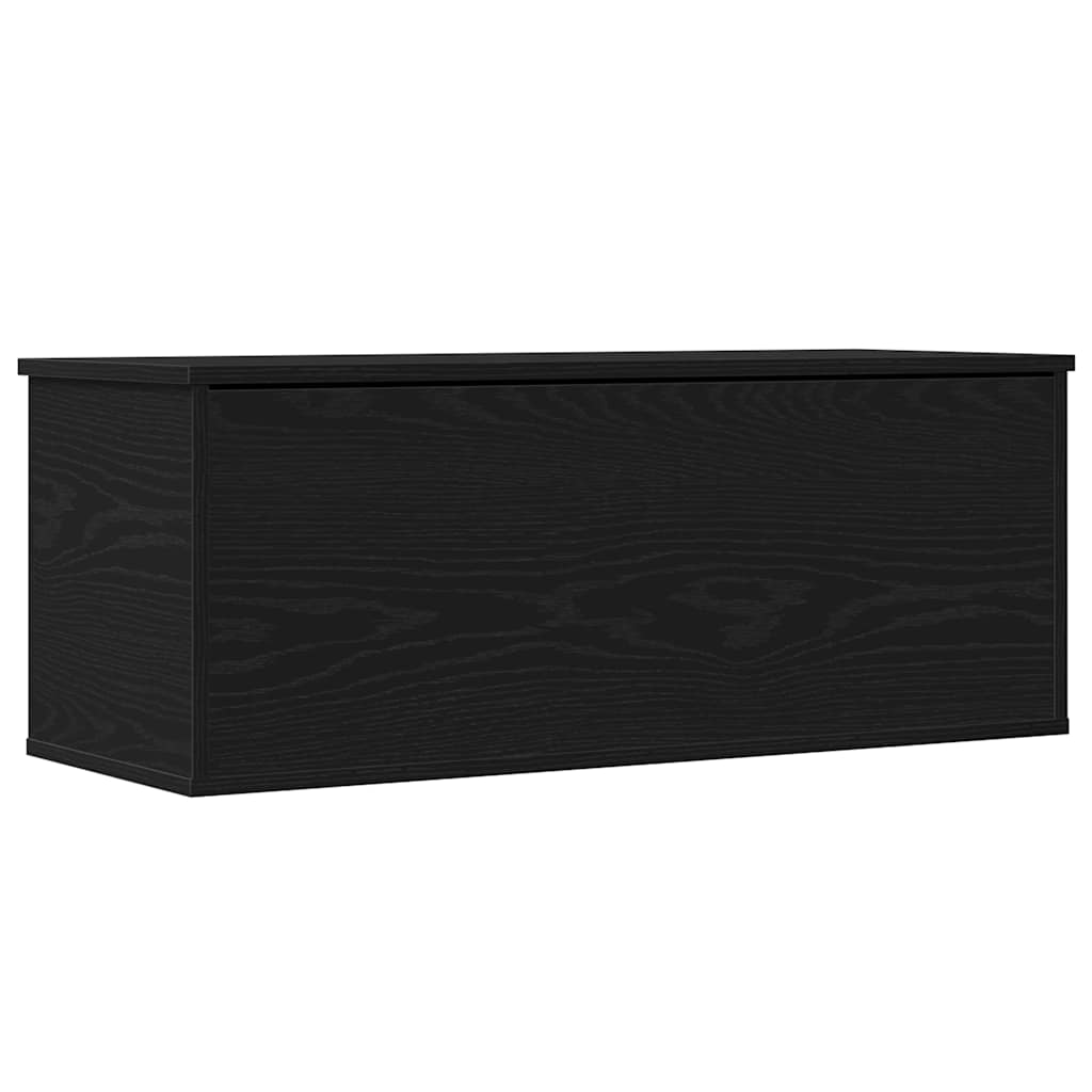 Úložná Krabice Černý Dub 90 X 35 X 35 Cm Kompozitní Dřevo
