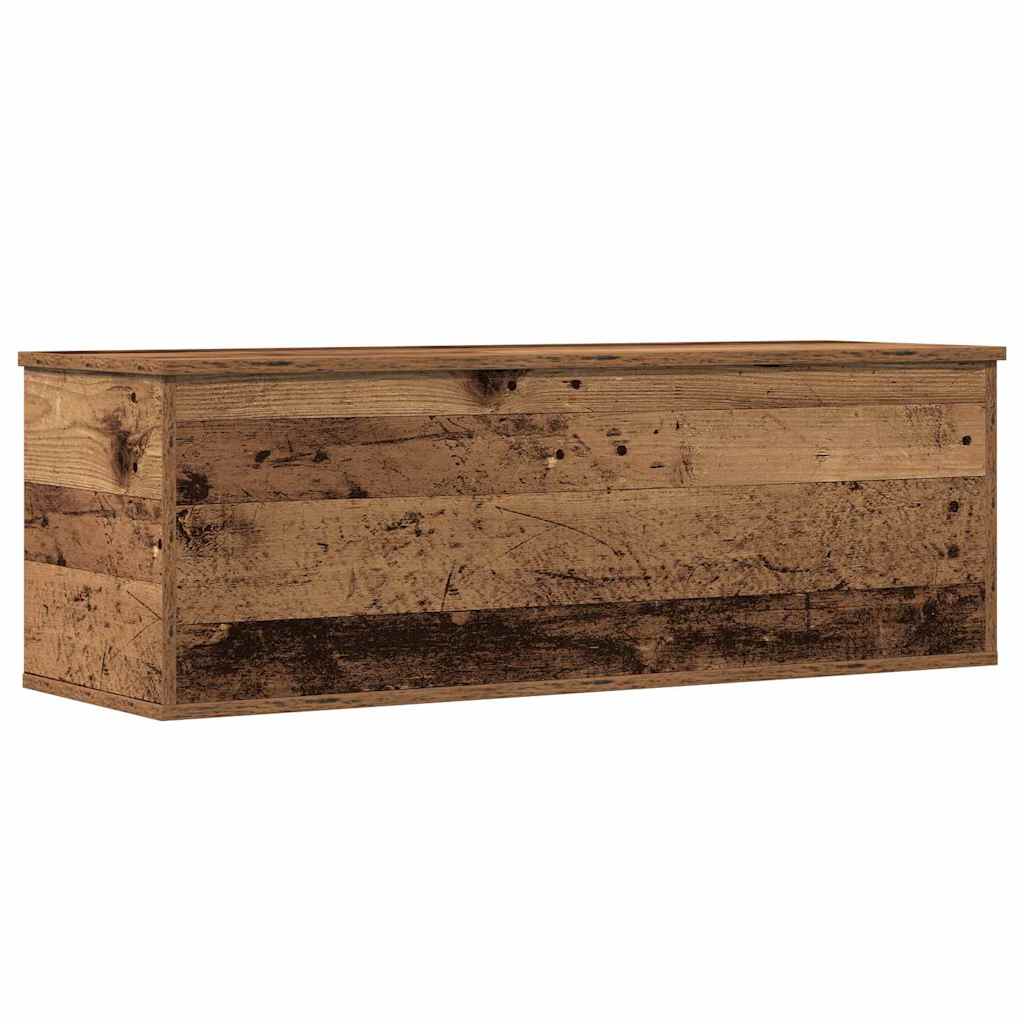 Úložná Krabice Staré Dřevo 102 X 35 X 35 Cm Kompozitní Dřevo